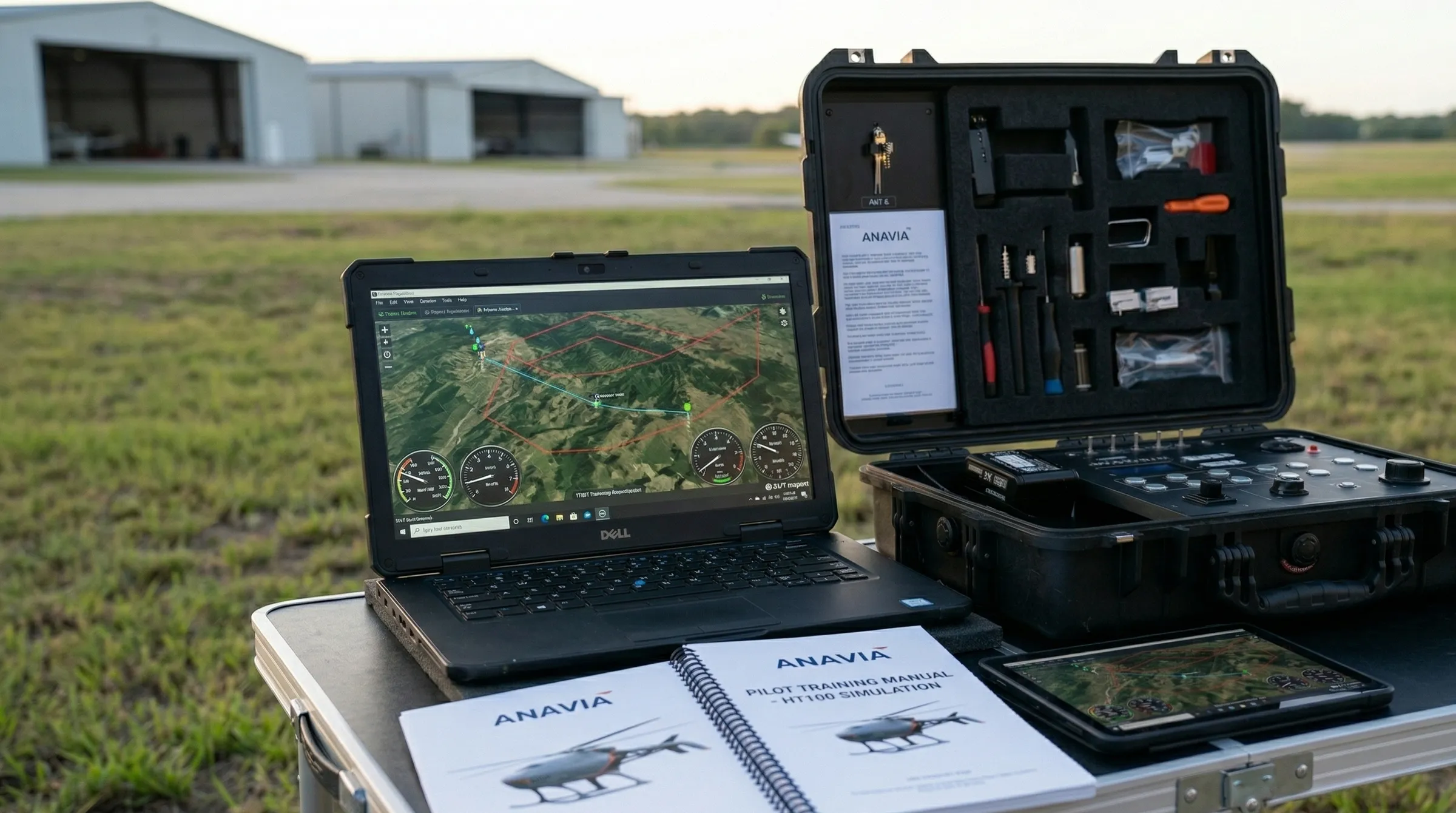 ANAVIA certified flight training program